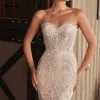 robe de mariée confortable avec décolleté
