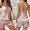 ensemble de nuit femme en satin
